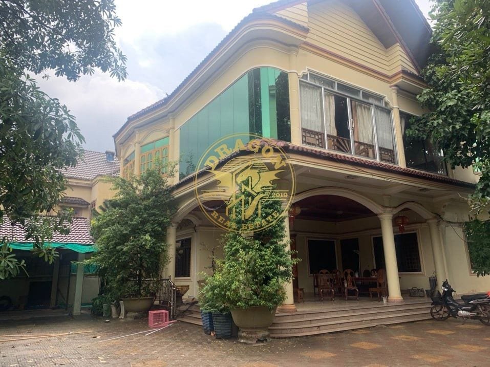 Khmer Style Beach Mansion For Rent